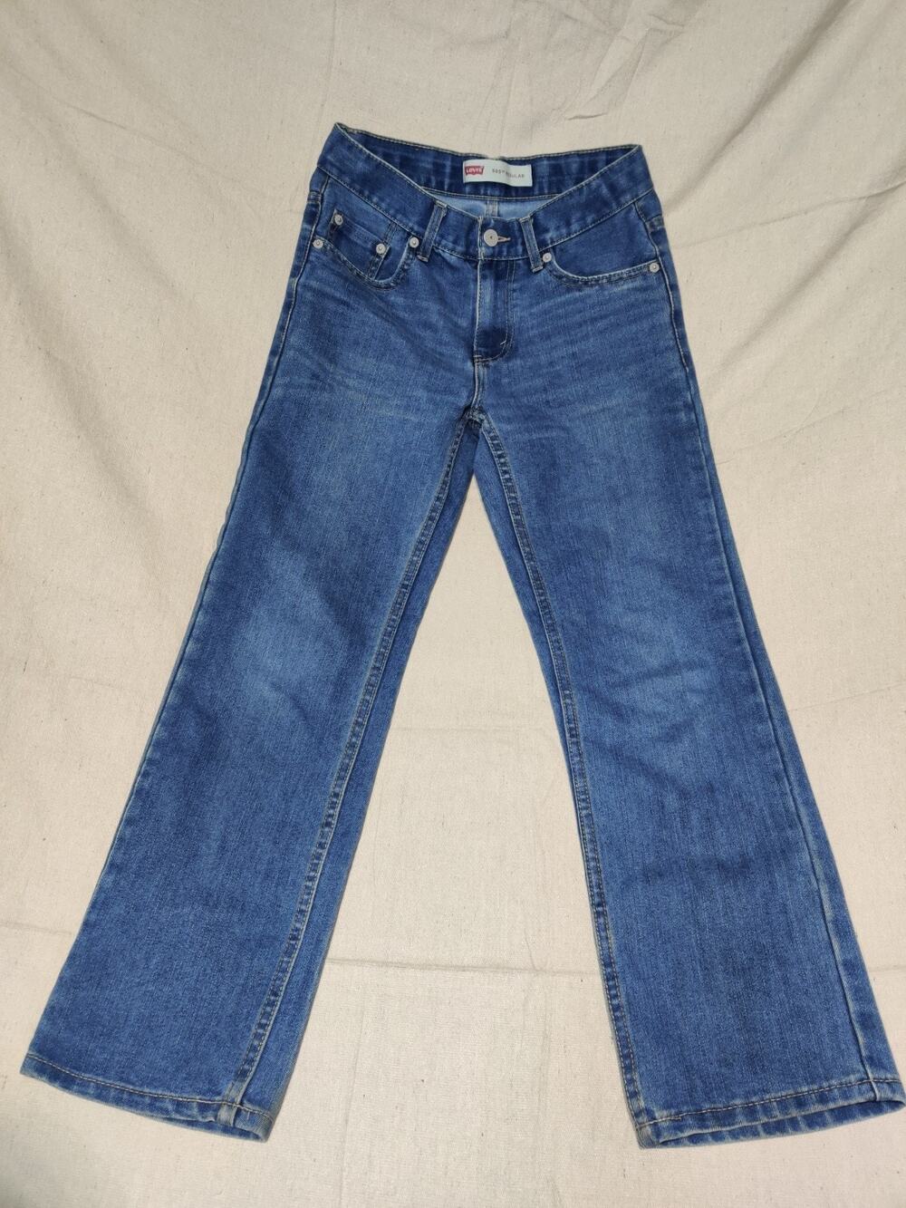 Levis 505 Vintage Women's Jeans Size 26W 27L Denim Jeans - Blue